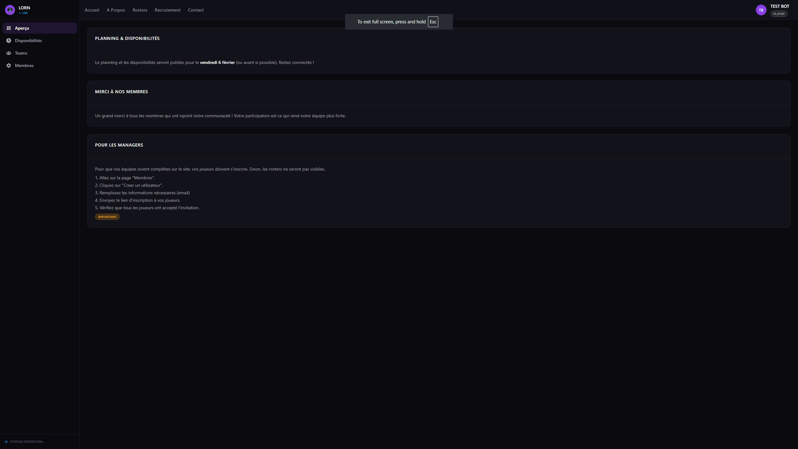Lorn Esport